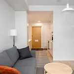 아파트 Uleabo Neat 48 M2 Two-room Flat With Sauna 오울루