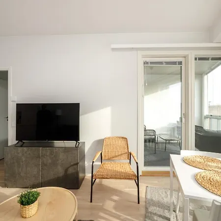 Uleabo Neat 48 M2 Two-room Flat With Sauna דירה אולו