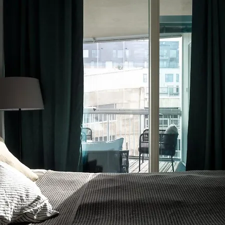 شقة Uleabo Neat 48 M2 Two-room Flat With Sauna *