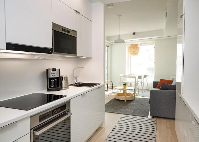 Uleabo Neat 48 M2 Two-room Flat With Sauna Oulu